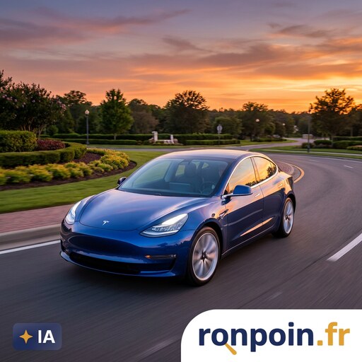 Vendre sa berline sur Ronpoin.fr — illustration générée par IA