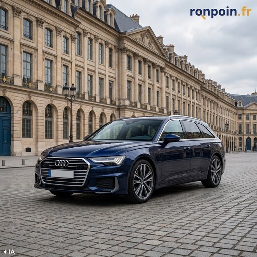 Rouler premium sans se ruiner — illustration générée par IA